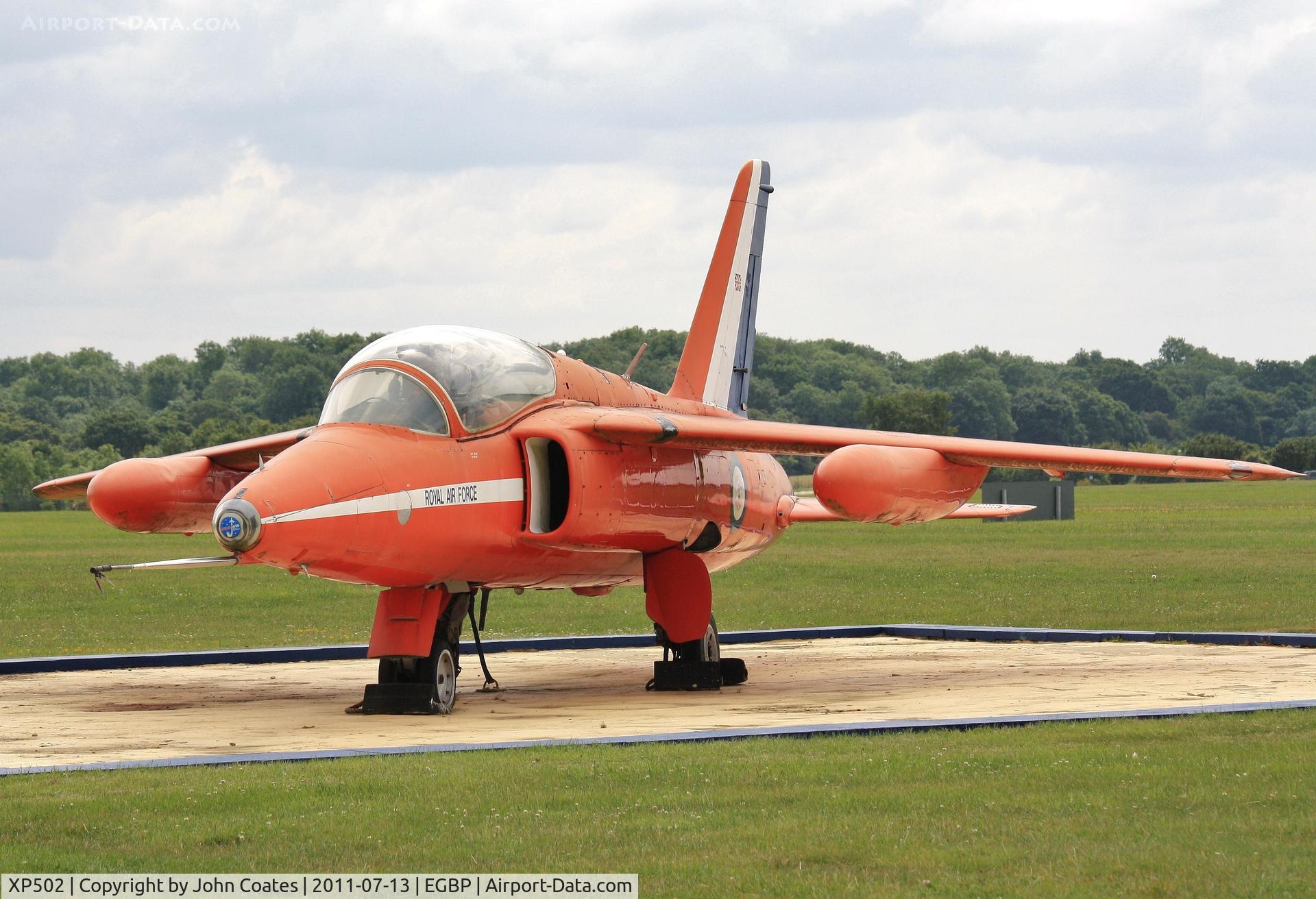 XP502, 1962 Folland Gnat T.1 C/N FL517, On permanent duty