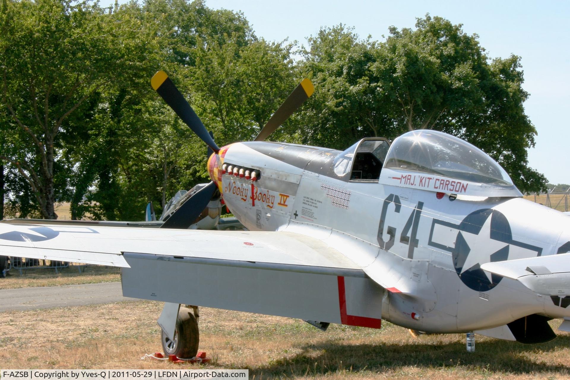F-AZSB, 1944 North American P-51D Mustang C/N 122-40967, North American P-51D, Static display, Rochefort-St Agnant AFB (LFDN-RCO) Open day 2011