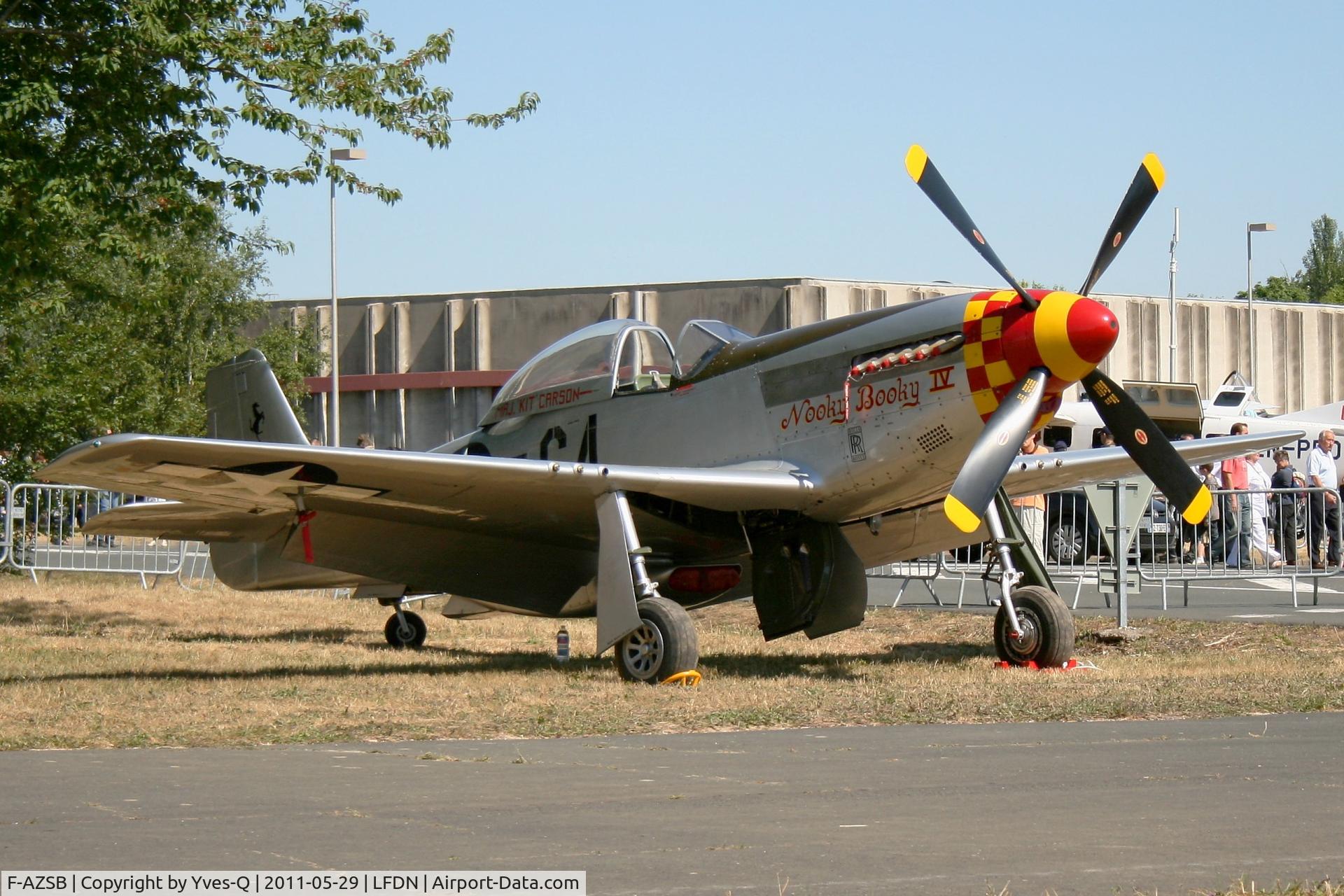 F-AZSB, 1944 North American P-51D Mustang C/N 122-40967, North American P-51D, Static display, Rochefort-St Agnant AFB (LFDN-RCO) Open day 2011