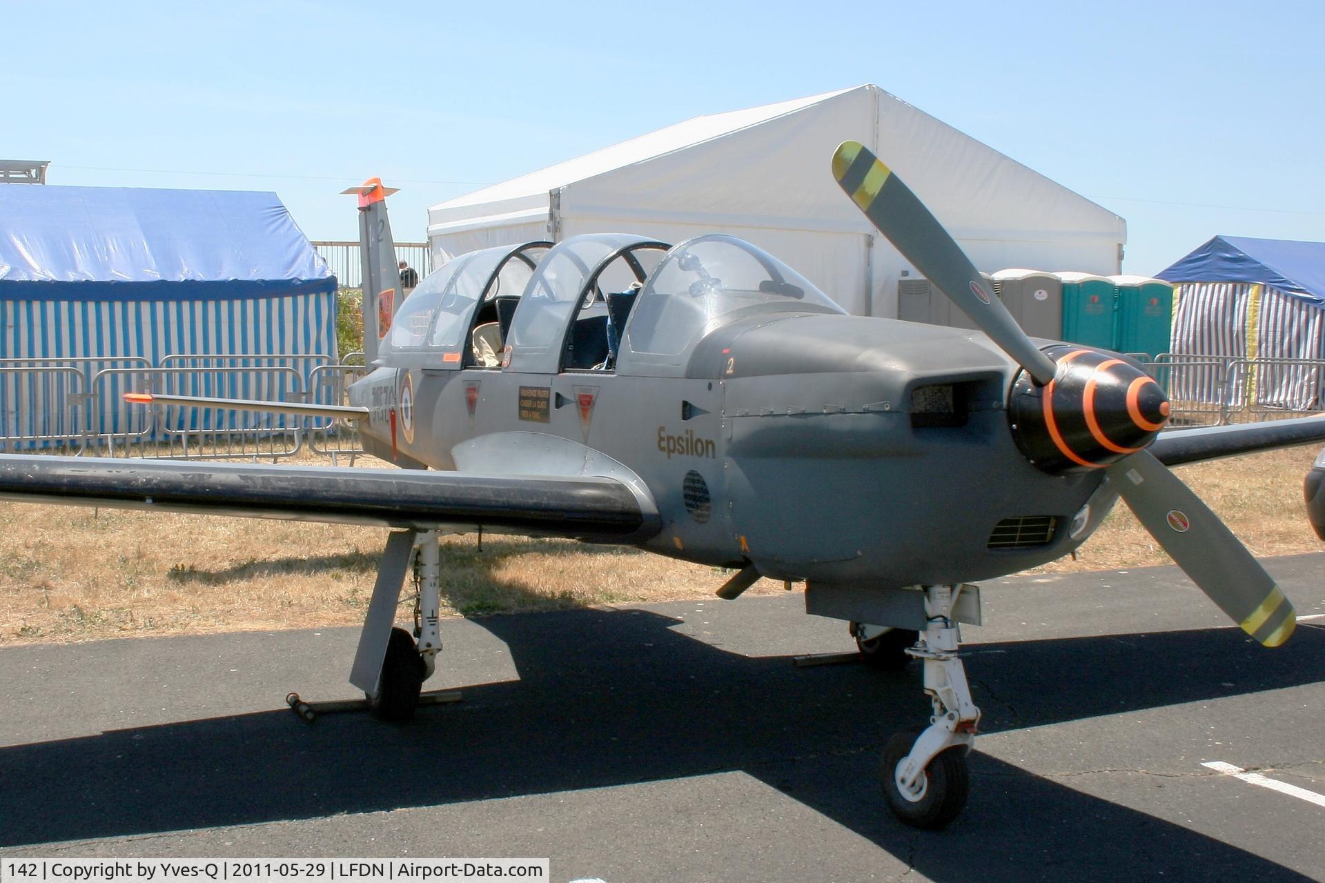 142, Socata TB-30 Epsilon C/N 142, Socata TB-30 Epsilon (315-ZG), Static display, Rochefort-St Agnant Air Base 721 (LFDN-RCO) Open day 2011