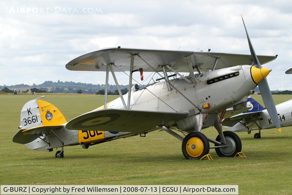 G-BURZ, 1934 Hawker Nimrod II C/N 41H-59890, At Flying Legends