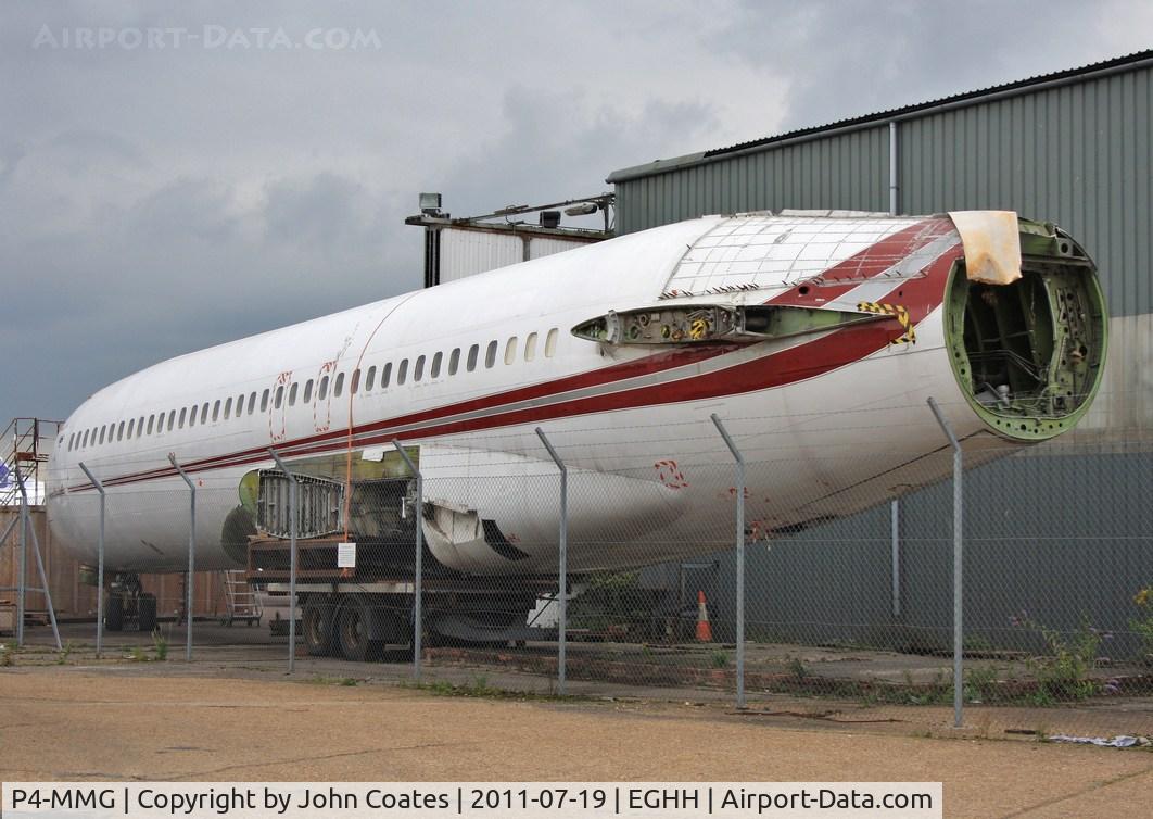 P4-MMG, 1965 Boeing 727-030 C/N 18368, Fuselage in storage