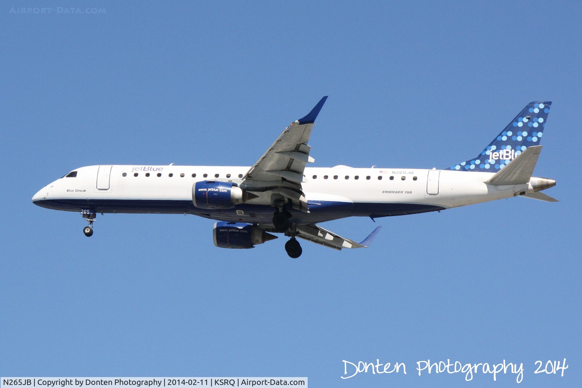 N265JB, 2006 Embraer ERJ-190-100 IGW 190AR C/N 19000049, JetBlue Flight 741 (N265JB) 