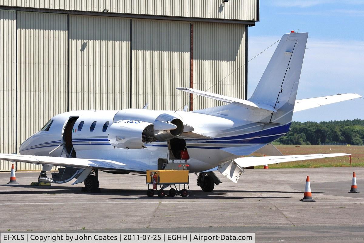 EI-XLS, 2006 Cessna 560XLS Citation Excel C/N 560-5666, Receiving attention at CSE