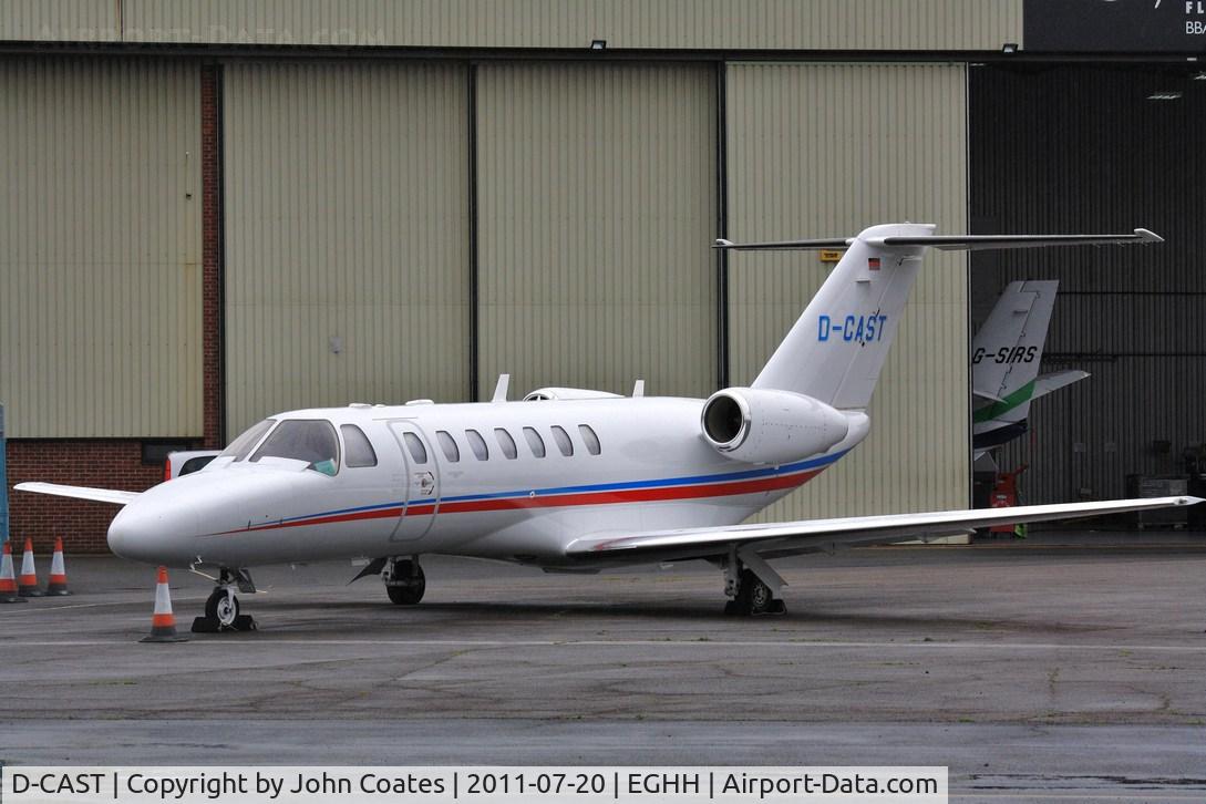 D-CAST, 2009 Cessna 525B CitationJet CJ3 C/N 525B-0330, At Signatures / CSE