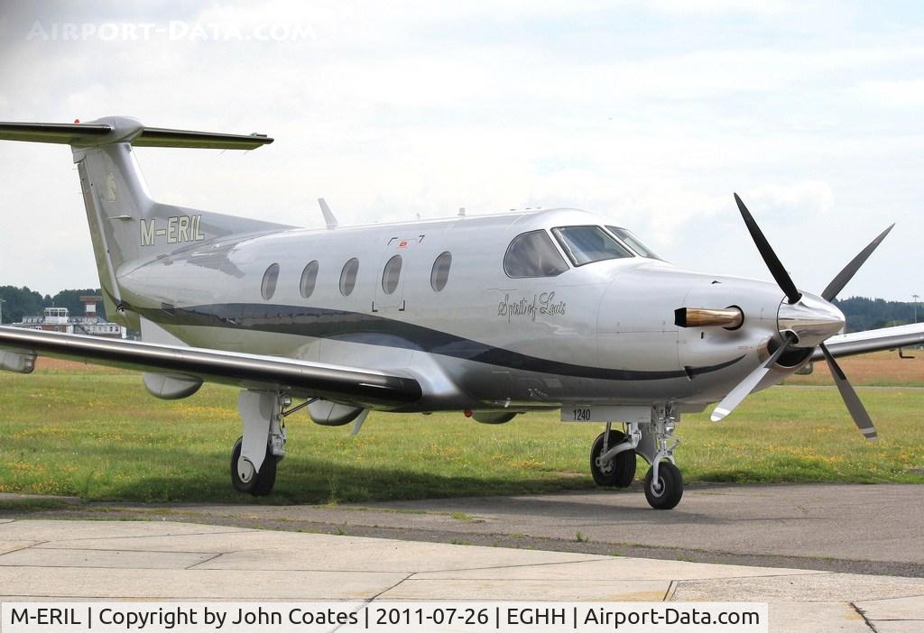 M-ERIL, 2010 Pilatus PC-12/47E C/N 1240, At Pilatus Centre