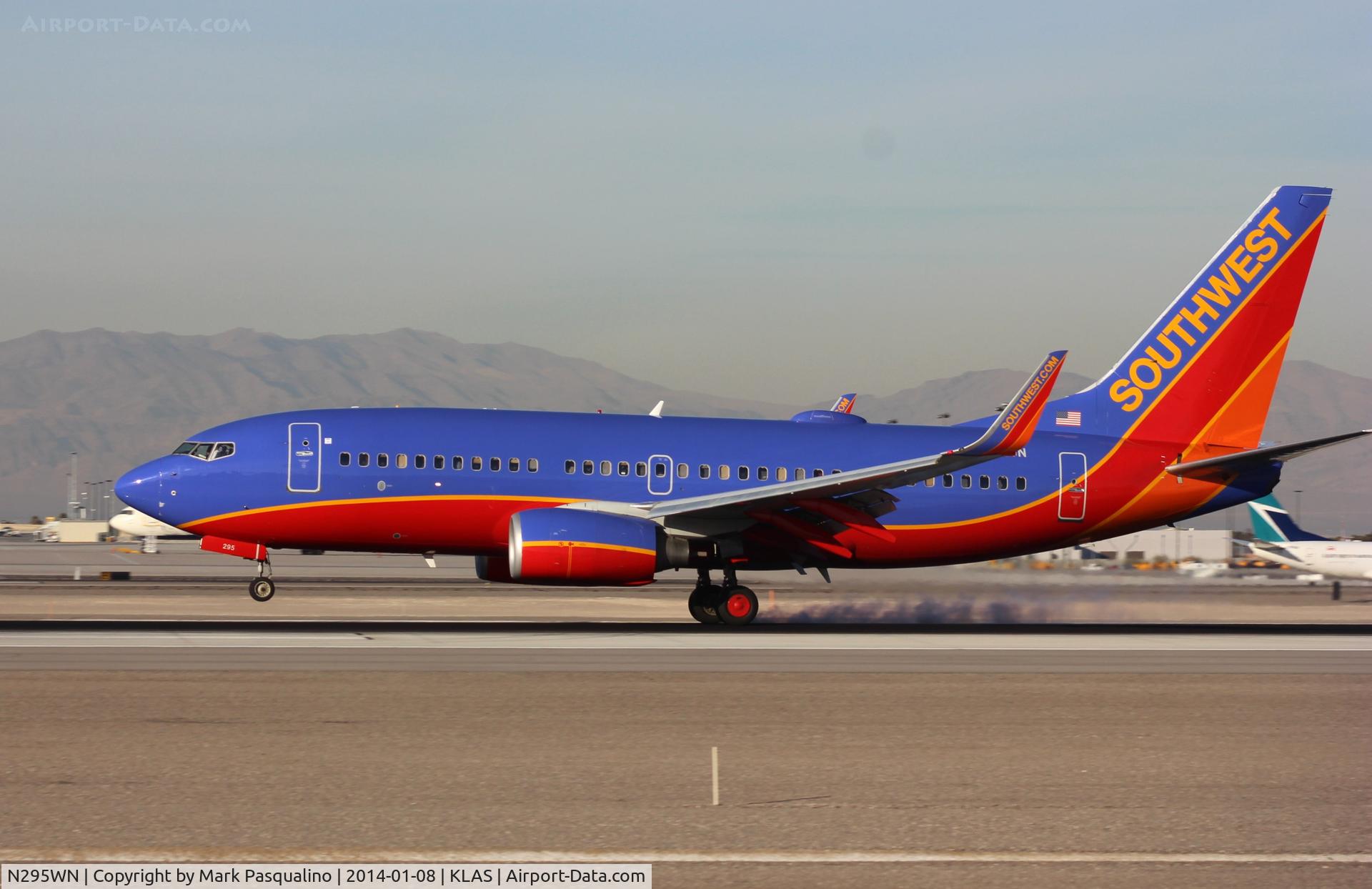 N295WN, 2007 Boeing 737-7H4 C/N 32541, Boeing 737-700