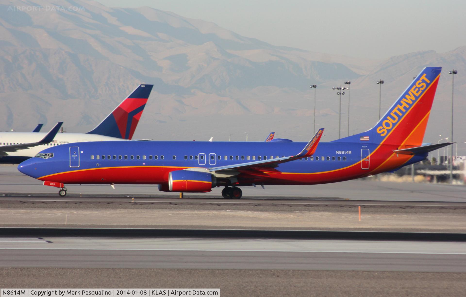 N8614M, 2013 Boeing 737-8H4 C/N 36908, Boeing 737-800