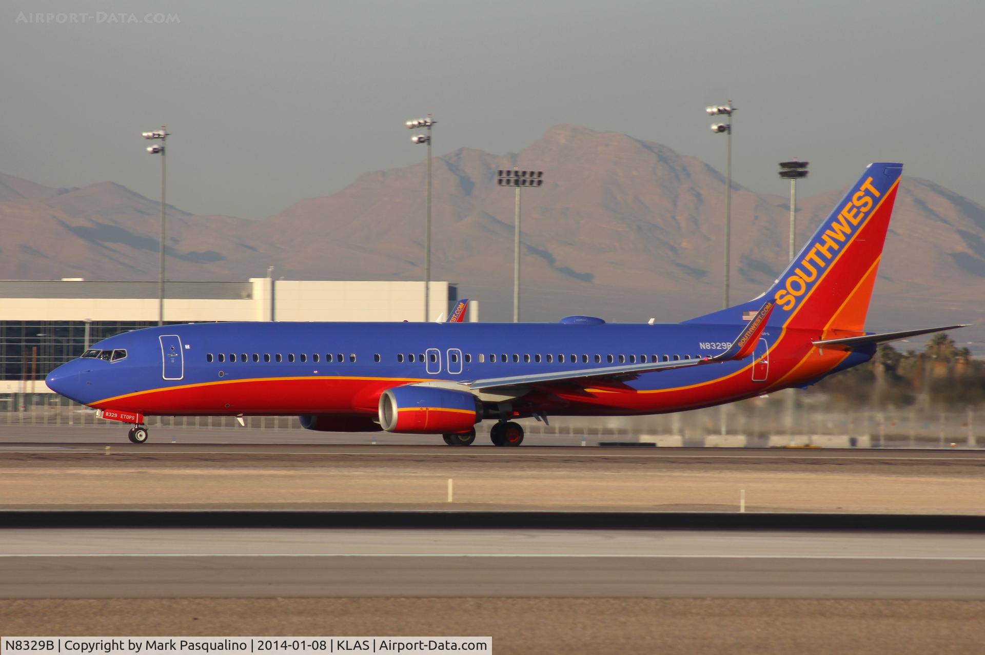 N8329B, 2012 Boeing 737-8H4 C/N 37006, Boeing 737-8H4