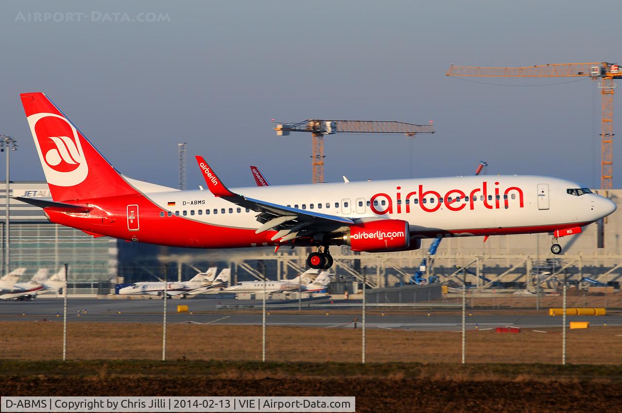 D-ABMS, 2013 Boeing 737-86J C/N 37782, Air Berlin