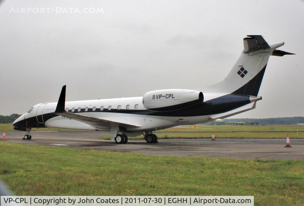 VP-CPL, 2012 Embraer EMB-135BJ Legacy 650 C/N 14501136, At Signatures