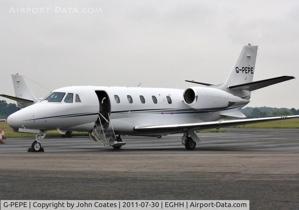 G-PEPE, 2000 Cessna 560 Citation Excel C/N 560-5265, At CSE