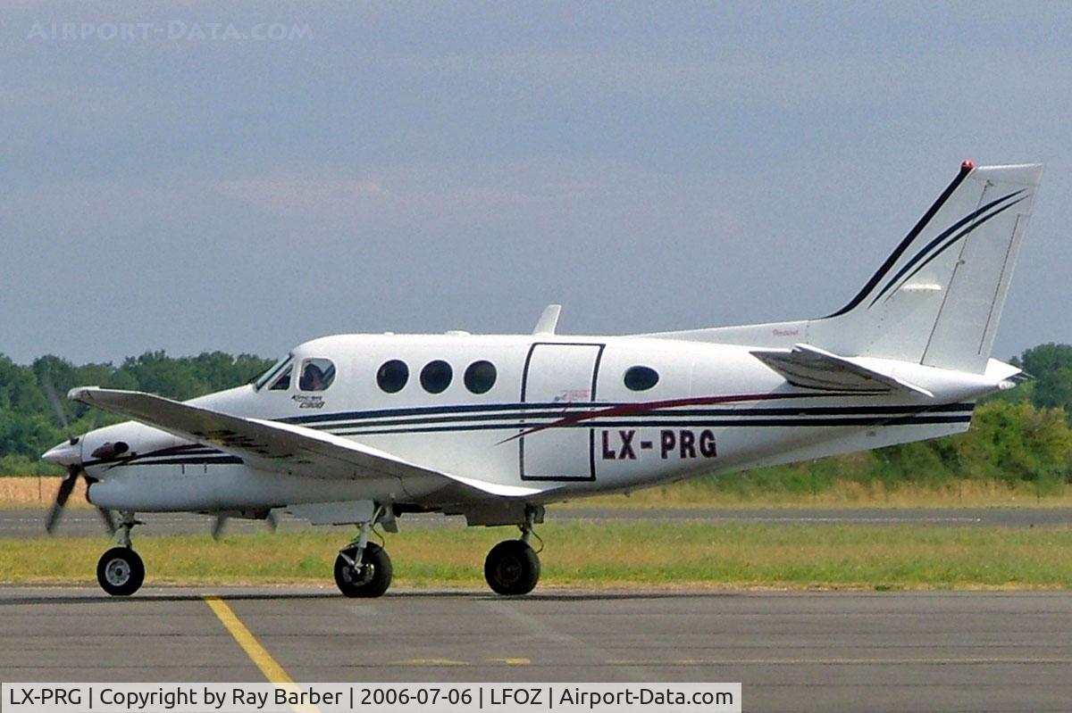 LX-PRG, 1998 Raytheon C90A King Air C/N LJ-1526, Beech C90B King Air [LJ-1526] (Europe Air Service) Orleans-St. Denis~F 06/07/2006
