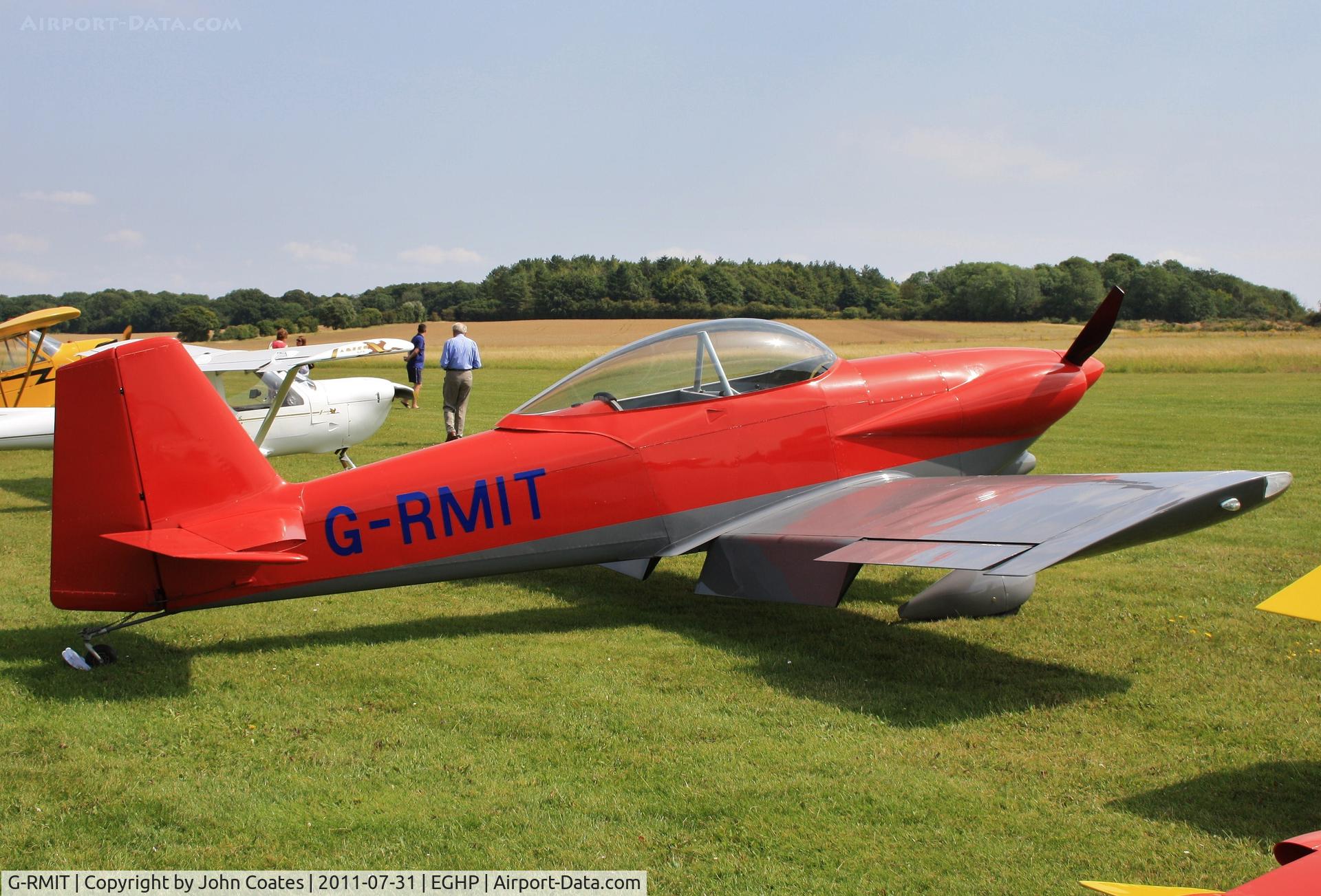 G-RMIT, 1999 Vans RV-4 C/N PFA 181-12207, At Popham fly-in