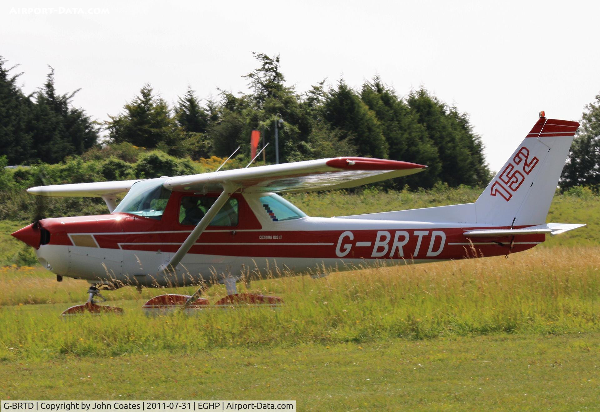 G-BRTD, 1977 Cessna 152 C/N 152-80023, At Popham fly-in