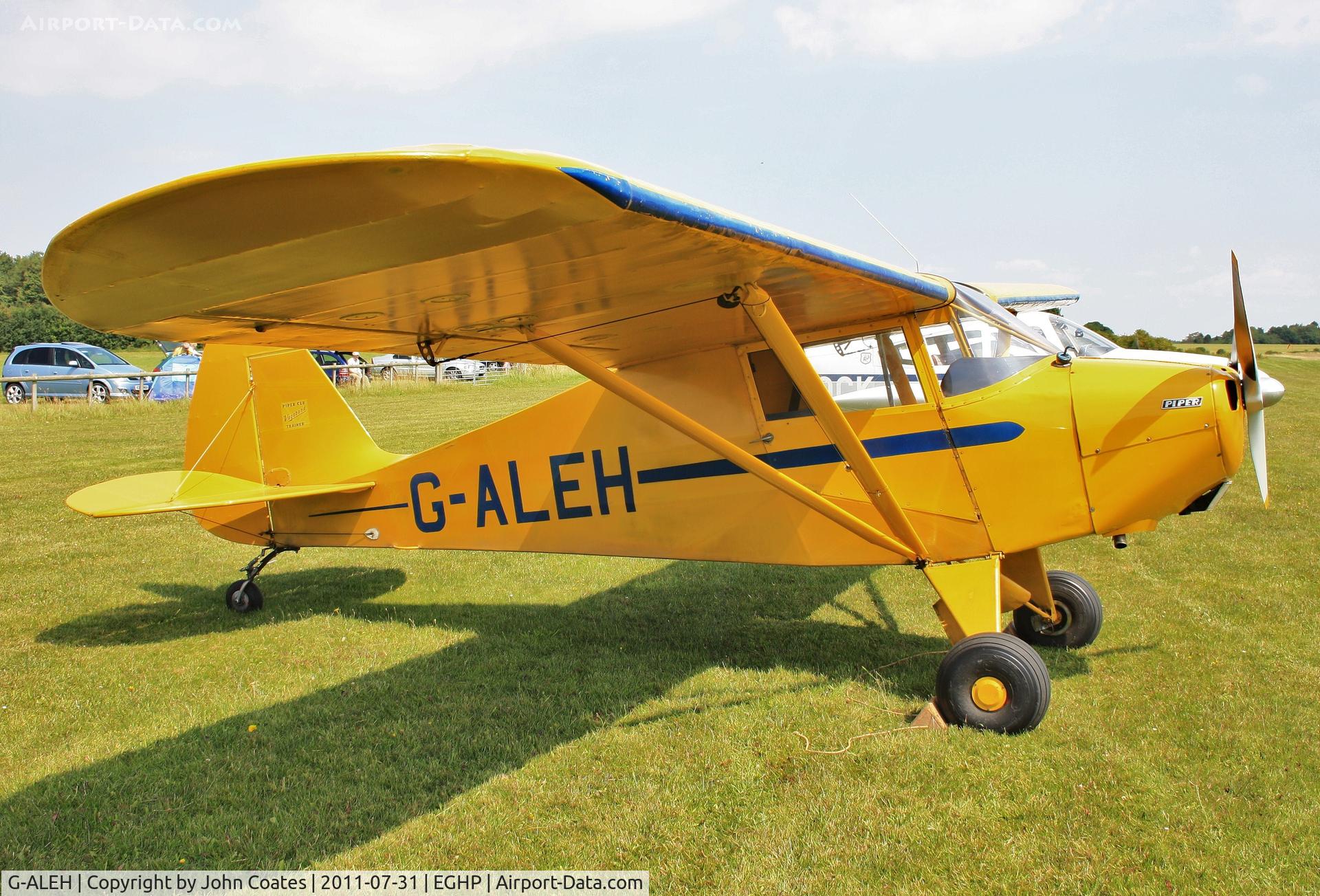 G-ALEH, 1948 Piper PA-17 Vagabond C/N 17-87, At Popham fly-in