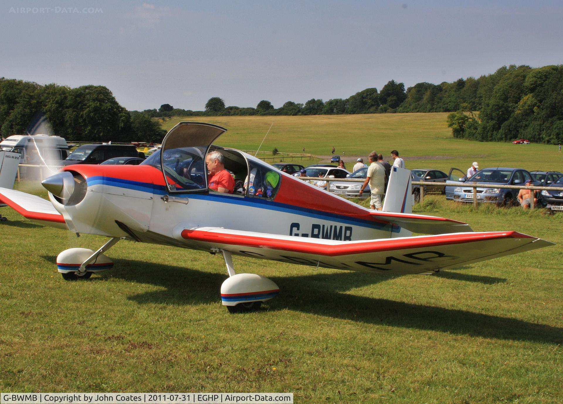 G-BWMB, 1956 Jodel D-119 C/N 77, At Popham fly-in