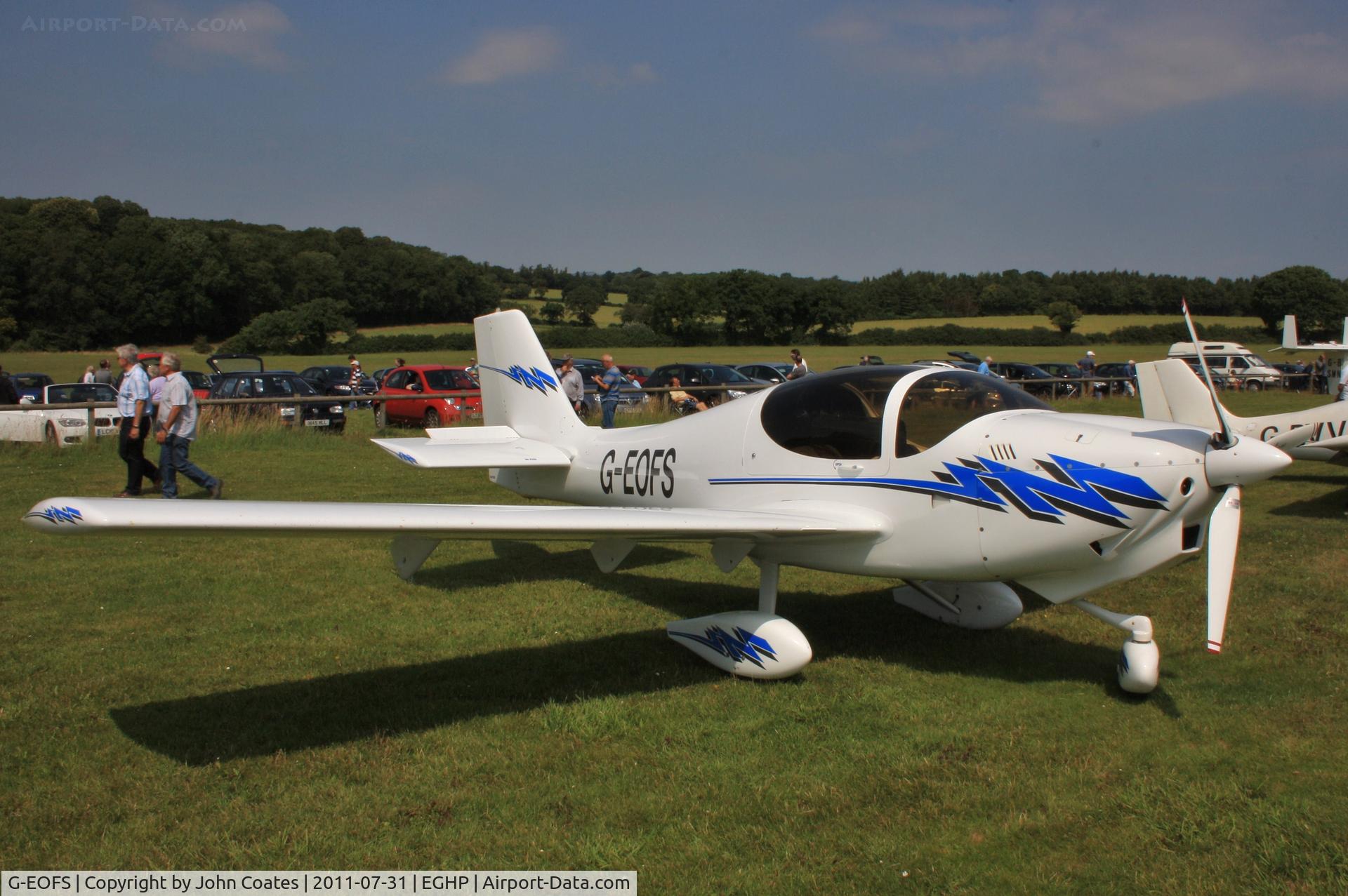 G-EOFS, 1999 Europa Tri Gear C/N PFA 247-13033, At Popham fly-in