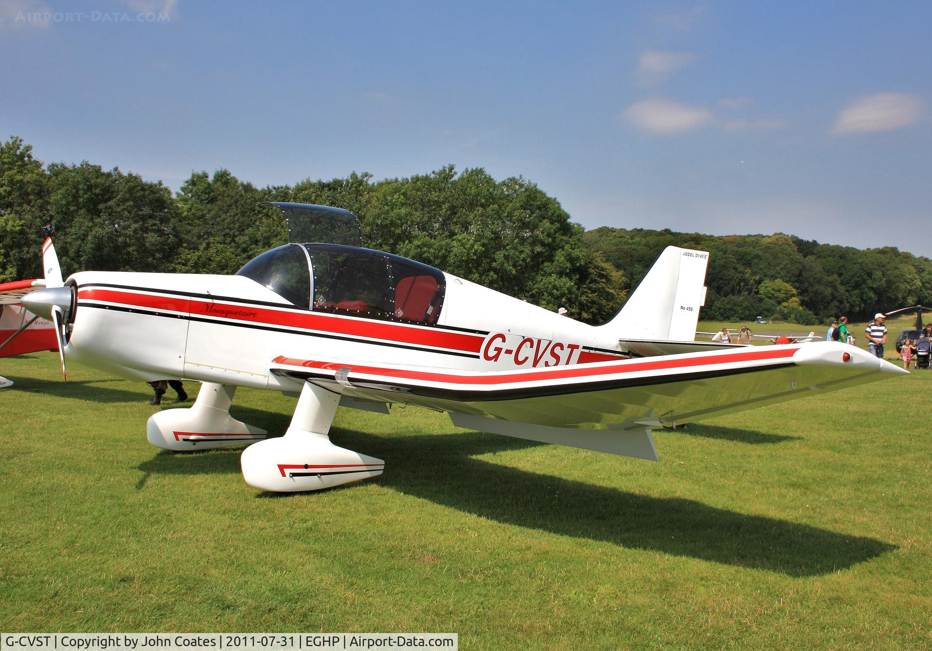 G-CVST, 2003 Jodel D-140E Mousquetaire IV C/N PFA 251-13384, At Popham fly-in