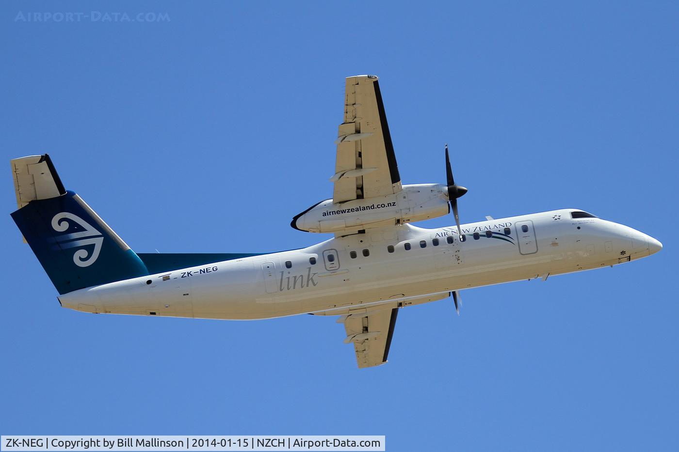 ZK-NEG, 2006 De Havilland Canada DHC-8-311 Dash 8 C/N 621, away from 02