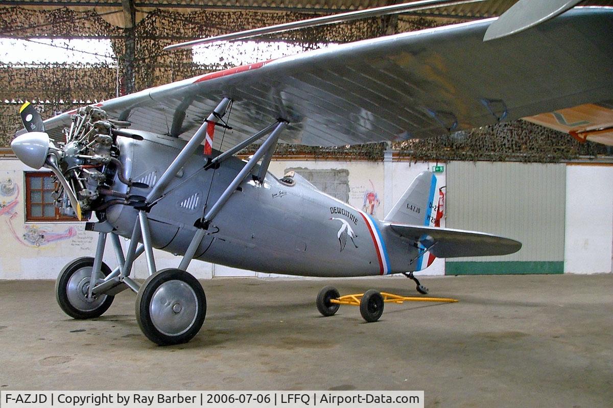 F-AZJD, Dewoitine D.27-SA C/N SA-290, Dewoitine D.26-1 [322] La Ferte Alais~F 06/07/2006