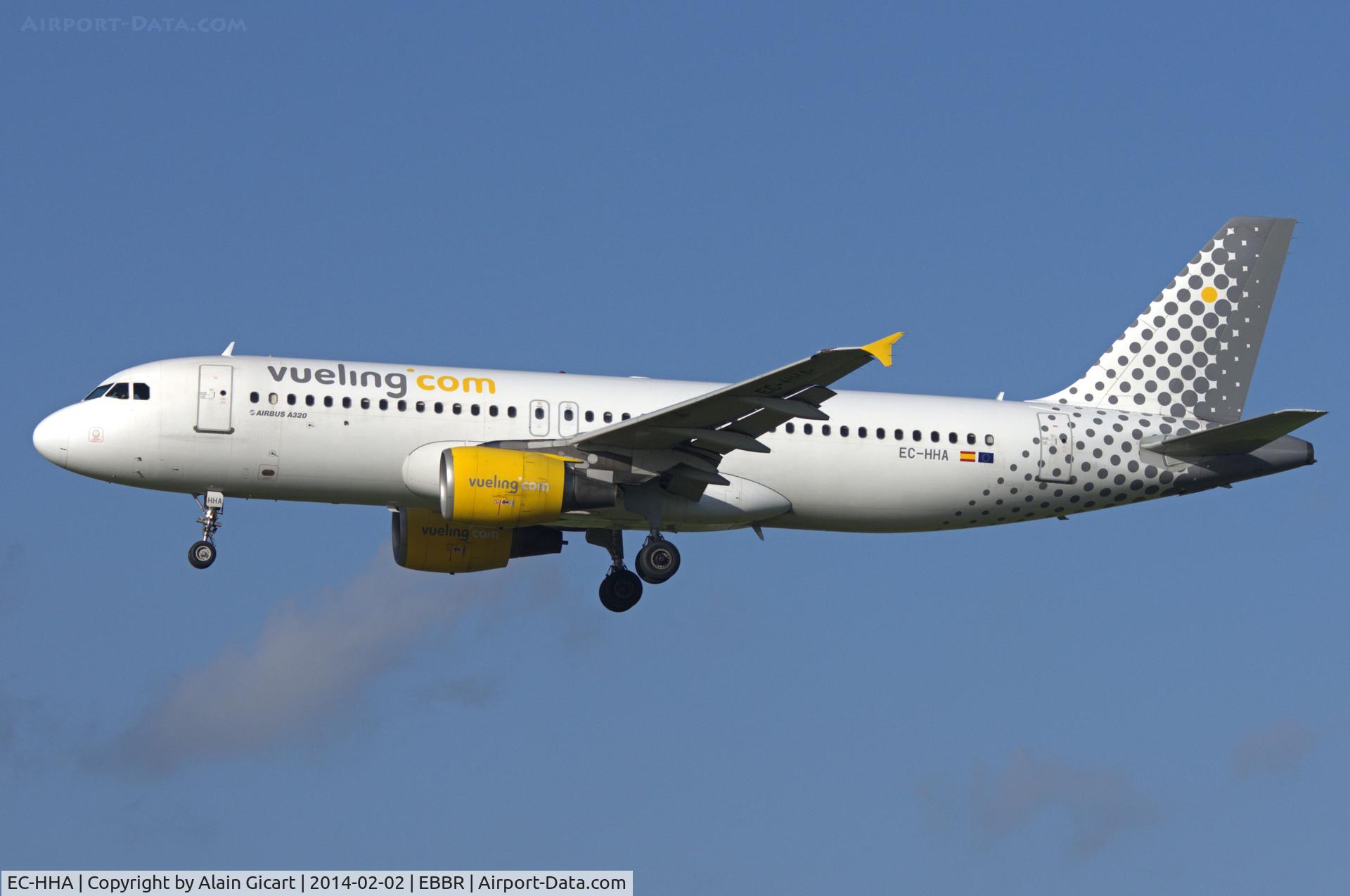 EC-HHA, 2000 Airbus A320-214 C/N 1221, Landing