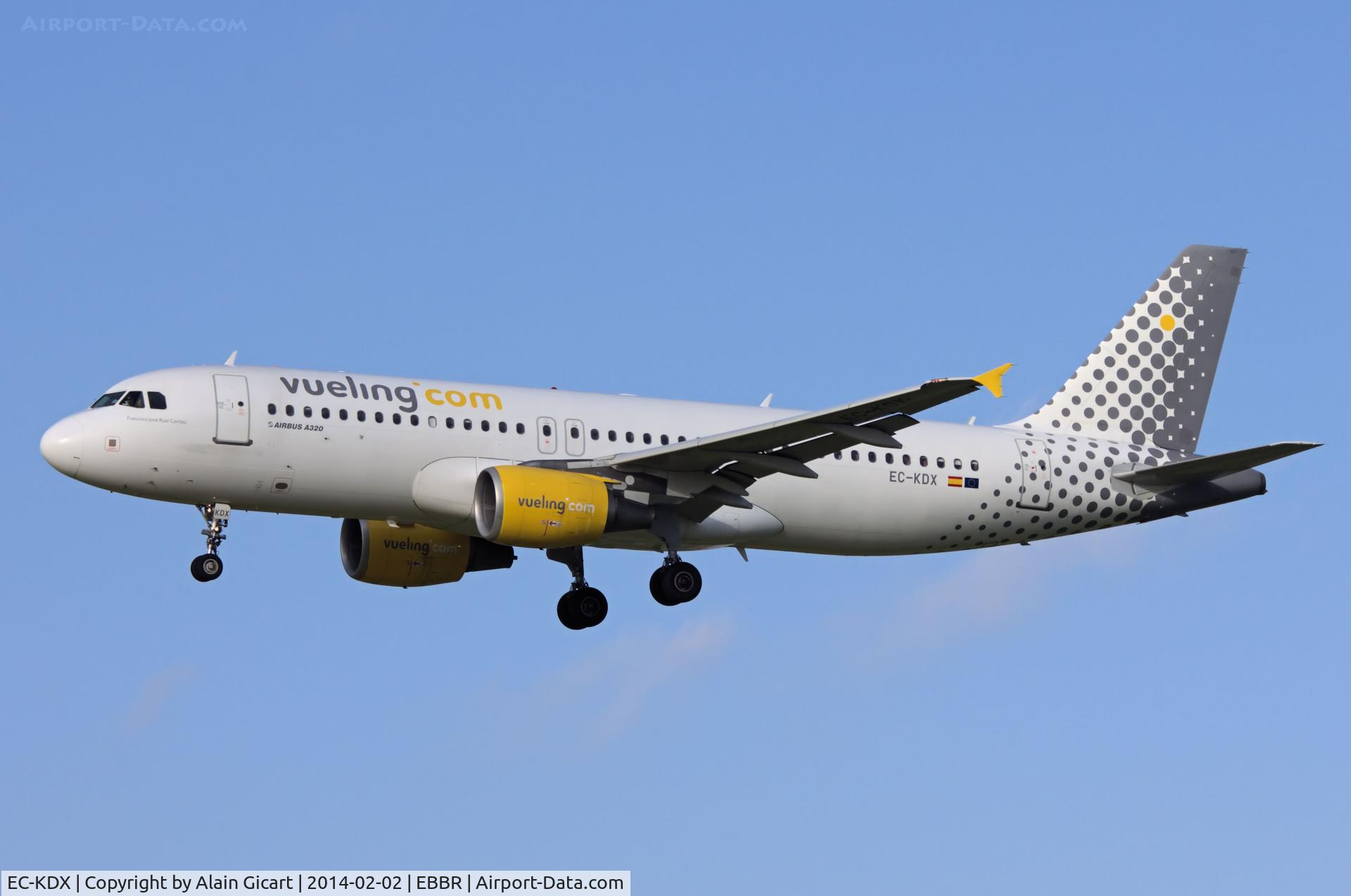 EC-KDX, 2007 Airbus A320-216 C/N 3151, Landing
