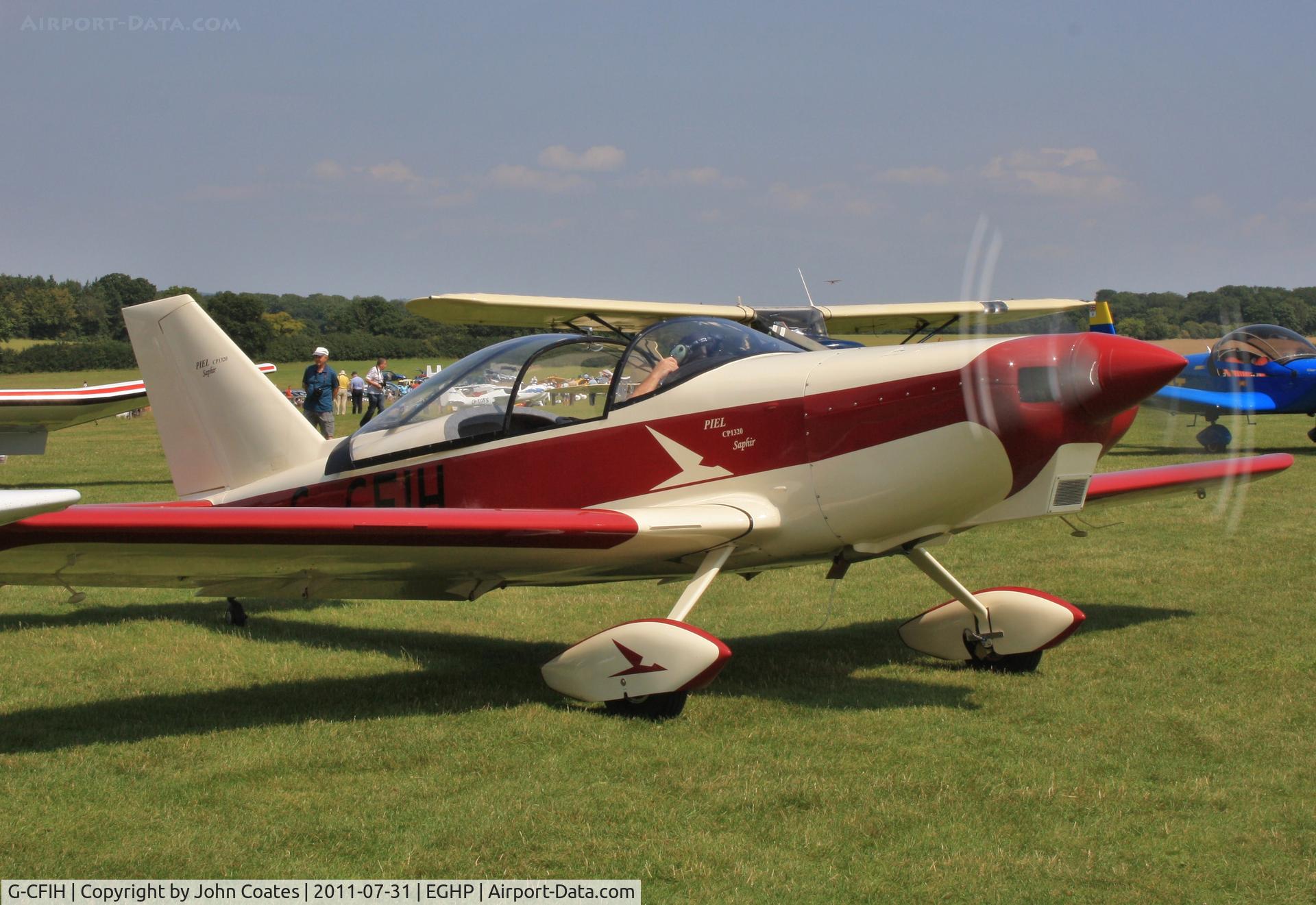 G-CFIH, 2008 Piel CP-1320 Saphir C/N PFA 170-11266, At Popham fly-in