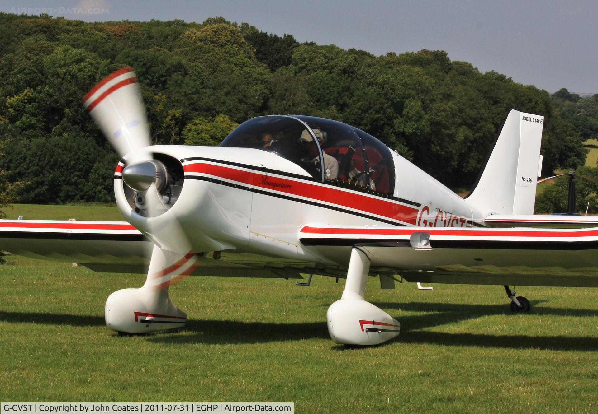 G-CVST, 2003 Jodel D-140E Mousquetaire IV C/N PFA 251-13384, At Popham fly-in