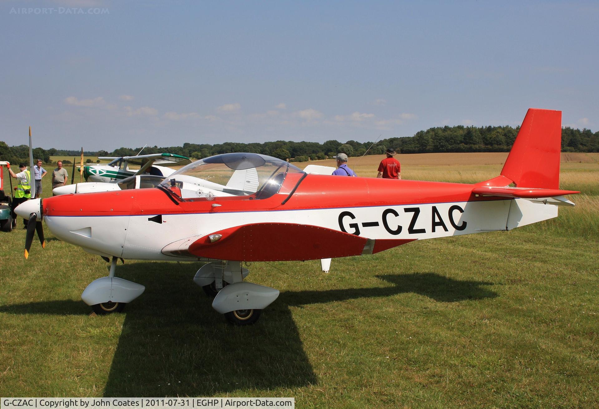 G-CZAC, 2004 Zenair CH-601XL C/N PFA 162B-14113, At Popham fly-in