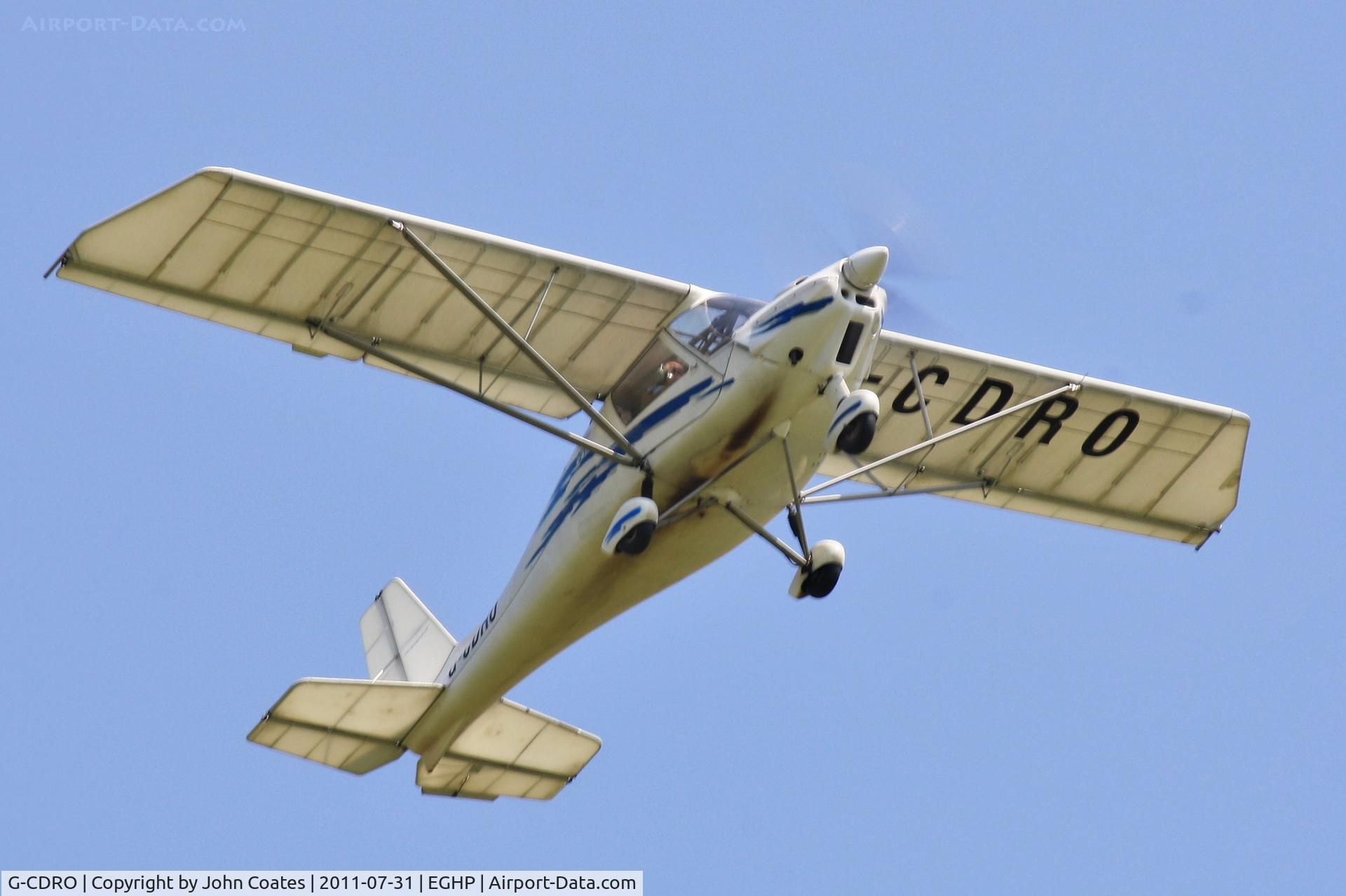 G-CDRO, 2005 Comco Ikarus C42 FB80 C/N 0507-6750, At Popham fly-in