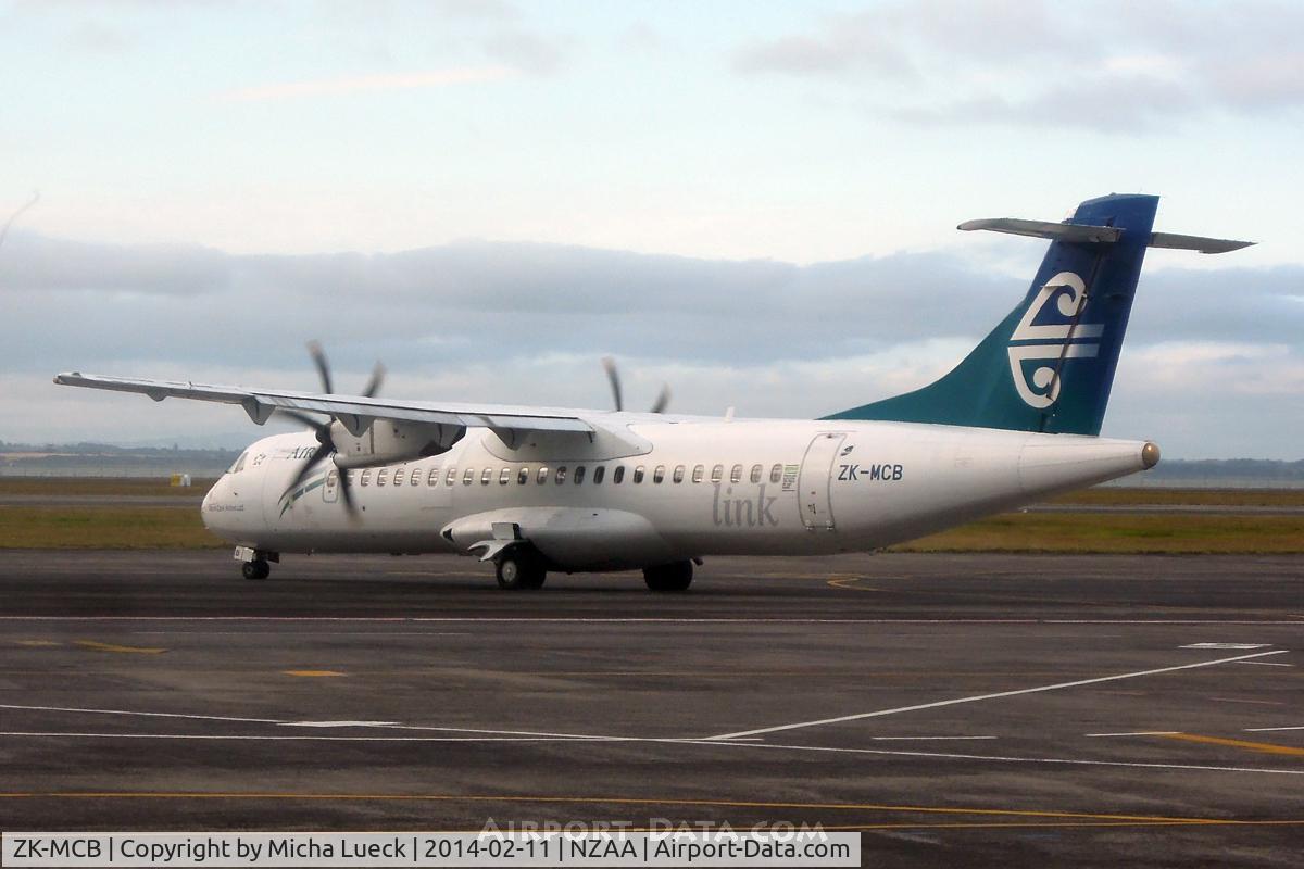 ZK-MCB, 1999 ATR 72-212A C/N 598, At Auckland