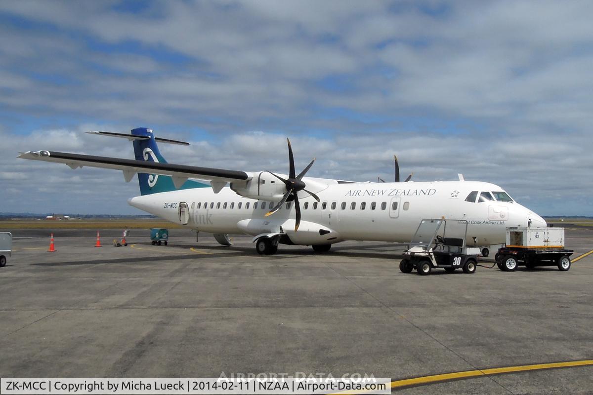 ZK-MCC, 2004 ATR 72-212A C/N 714, At Auckland