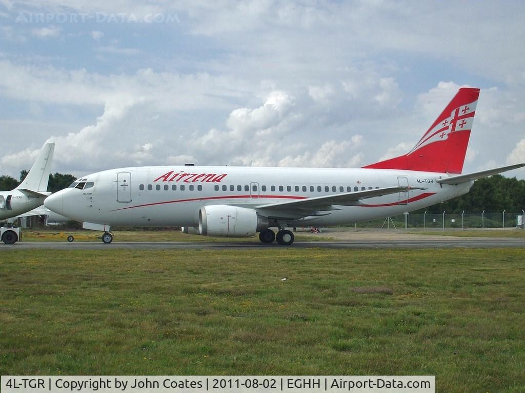 4L-TGR, 1990 Boeing 737-59D C/N 24694, Back to European apron