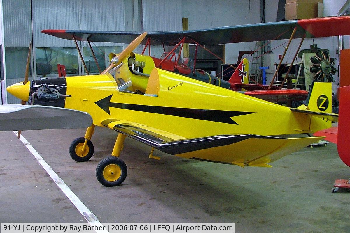 91-YJ, Jodel D-9 Bebe C/N Not found F91-YJ, Jodel D.9 Bebe [Unknown] La Ferte Alais~F 06/07/2006
