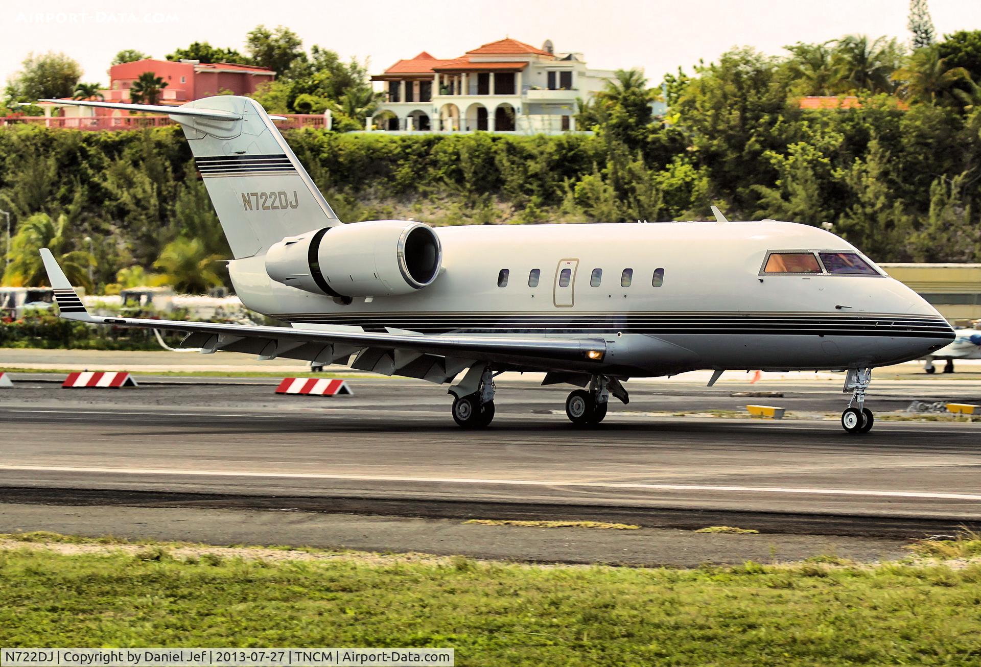 N722DJ, 1982 Canadair Challenger 600S (CL-600-1A11) C/N 1029, N722DJ