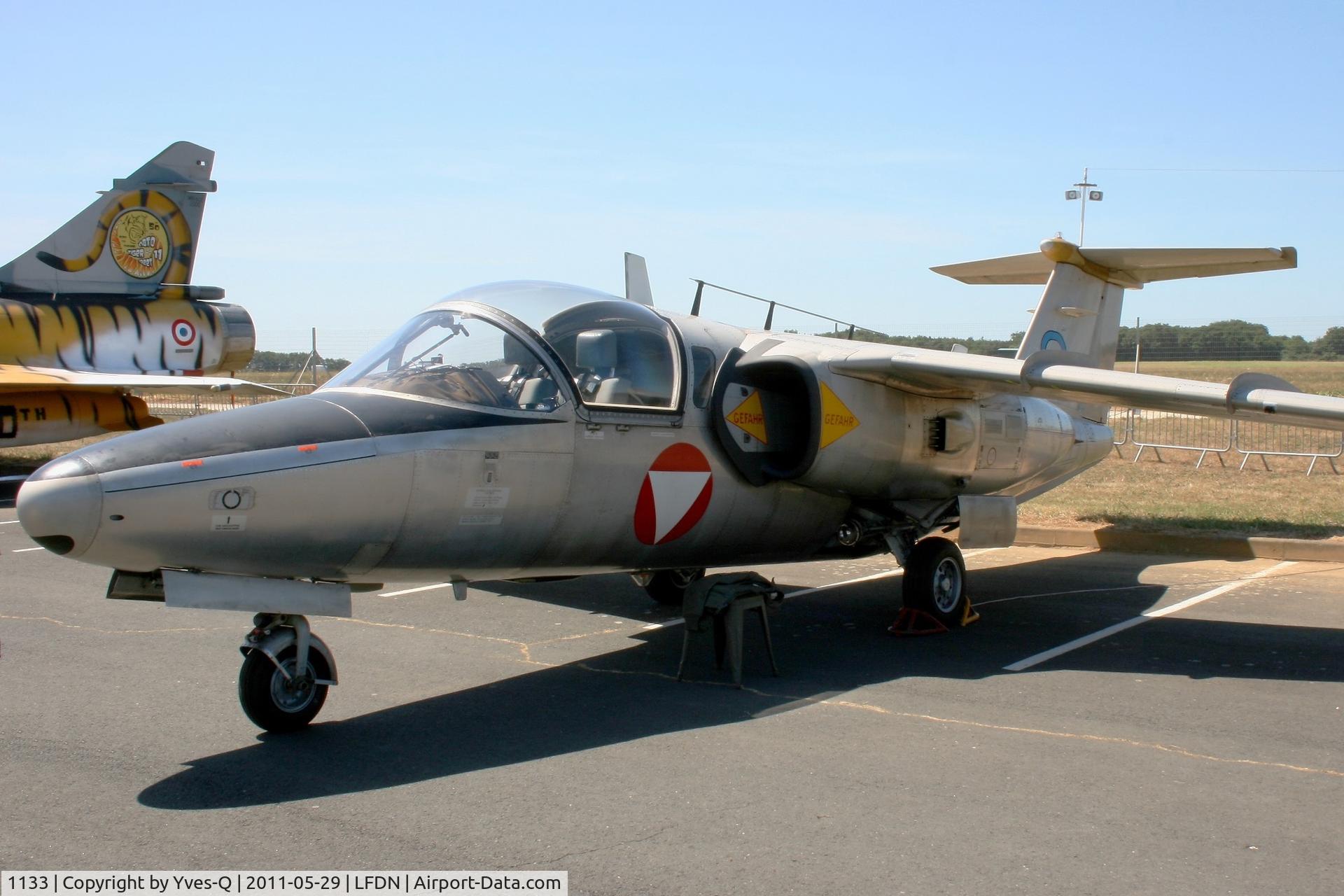 1133, Saab 105OE C/N 105433, Austrian Air Force SAAB 105Oe, Static display, Rochefort-St Agnant AB 721 (LFDN-RCO) Open day 2011