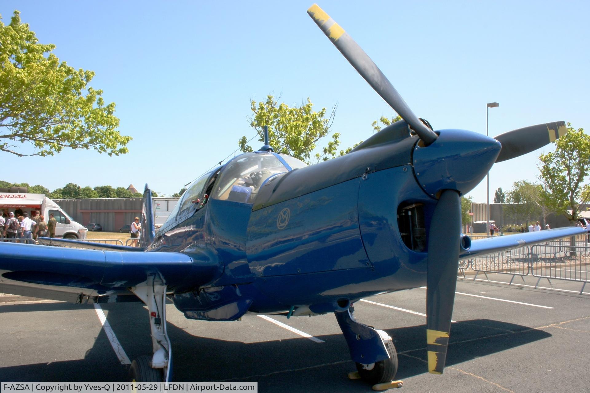 F-AZSA, Morane-Saulnier MS-733 Alcyon C/N 149, Morane-Saulnier MS-733 Alcyon, Rochefort-St Agnant AB 721 (LFDN-RCO) Open day 2011