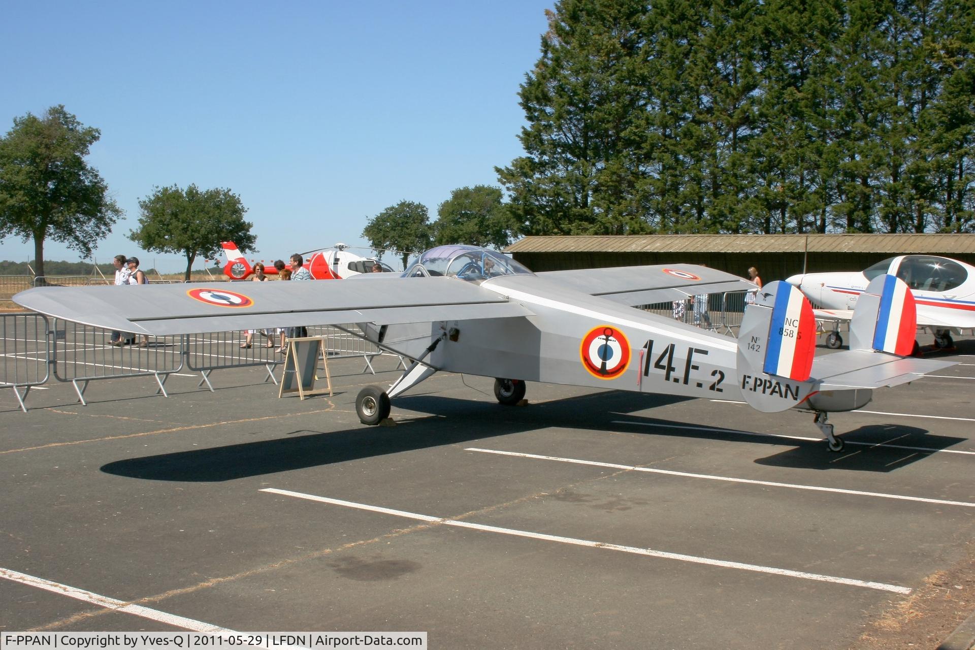 F-PPAN, Nord NC-858S C/N 142, SNCAN NC-856 S Norvigie, Rochefort-St Agnant AB 721 (LFDN-RCO) open day 2011