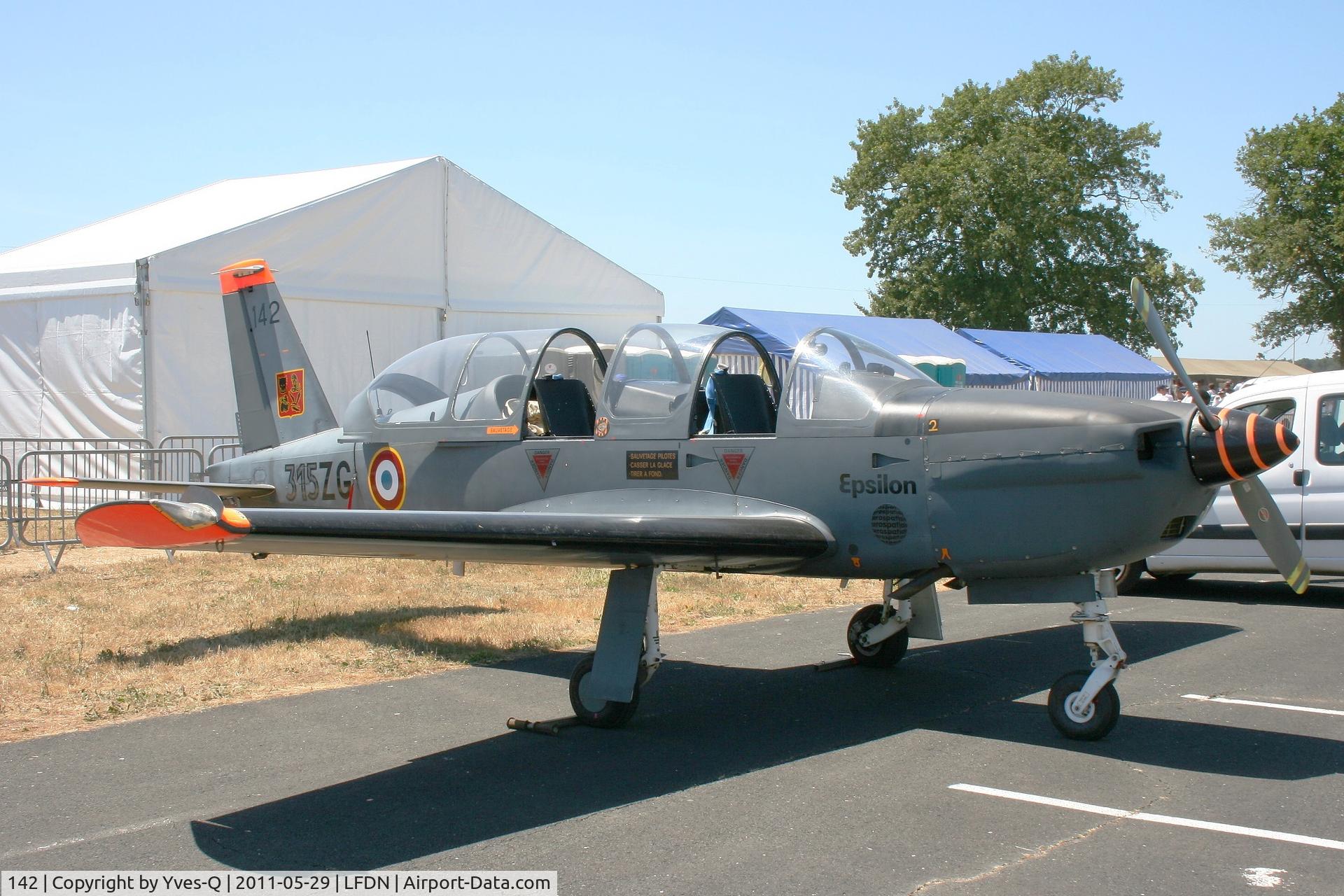 142, Socata TB-30 Epsilon C/N 142, Socata TB-30 Epsilon, Static display, Rochefort-St Agnant Air Base 721 (LFDN-RCO) Open day 2011