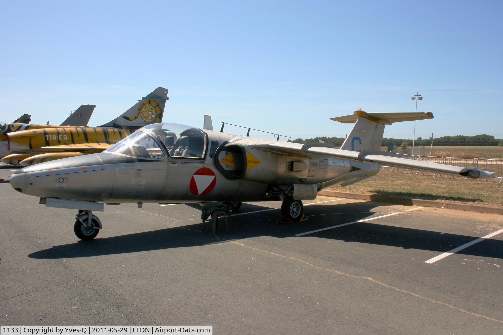 1133, Saab 105OE C/N 105433, Austrian Air Force SAAB 105Oe, Static display, Rochefort-St Agnant AB 721 (LFDN-RCO) Open day 2011