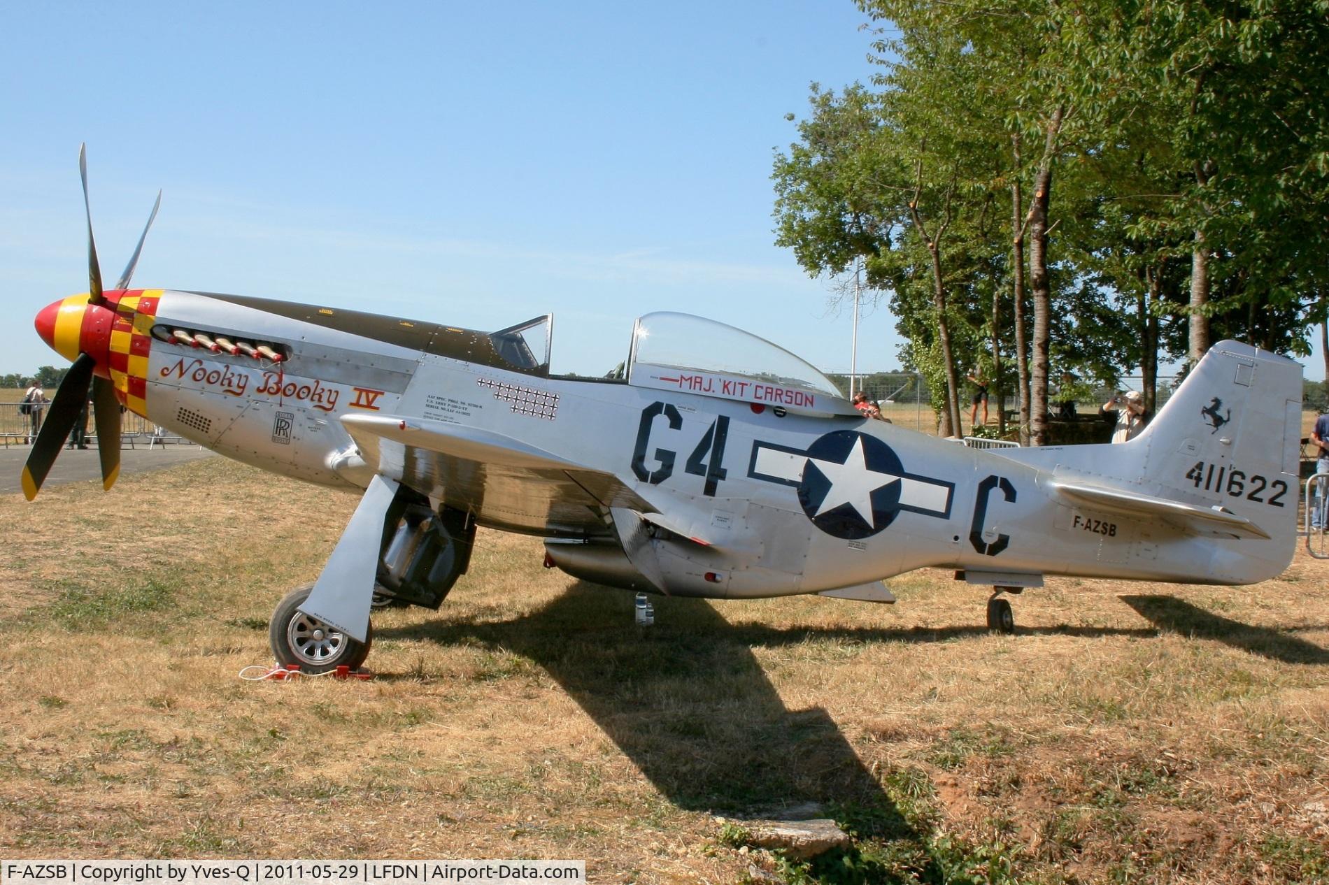 F-AZSB, 1944 North American P-51D Mustang C/N 122-40967, North American P-51D, Static display, Rochefort-St Agnant AFB (LFDN-RCO) Open day 2011