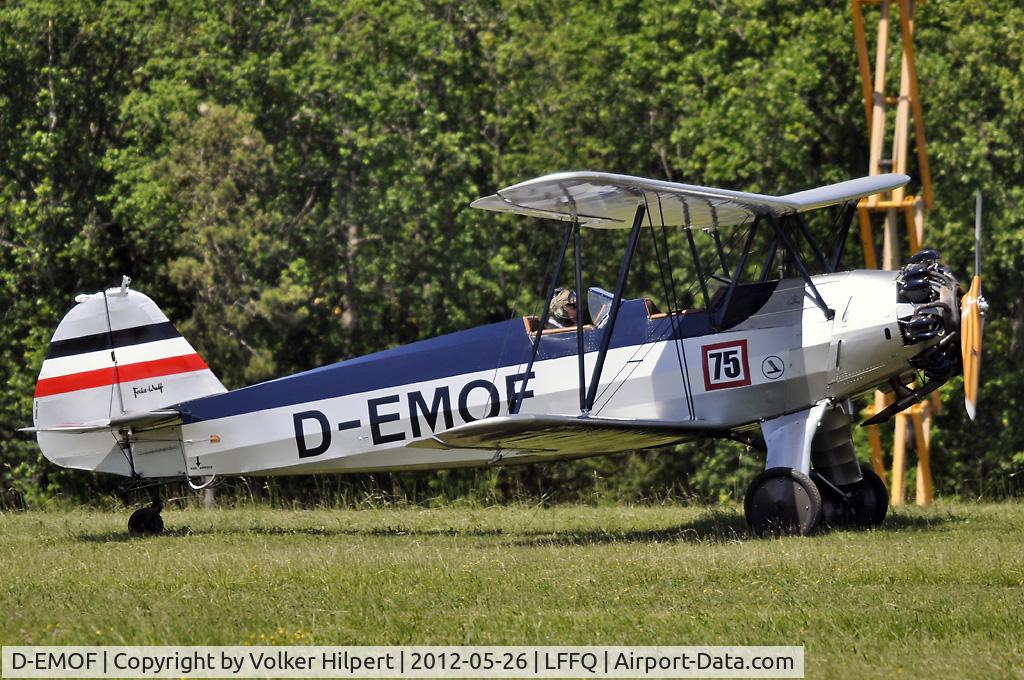 D-EMOF, 1937 Focke-Wulf Fw-44J Stieglitz C/N 82, at lffq