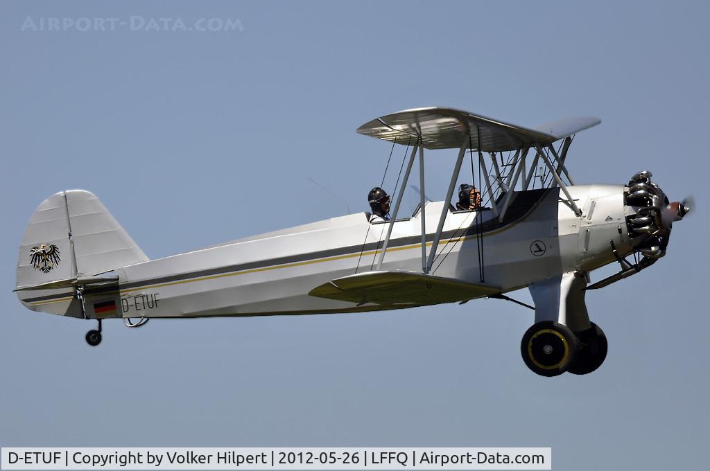 D-ETUF, 1936 Focke-Wulf Fw-44J Stieglitz C/N 168, at lffq