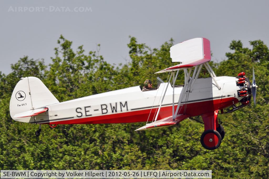 SE-BWM, 1939 Focke-Wulf Sk12 Stieglitz (Fw-44J) C/N 655, at lffq