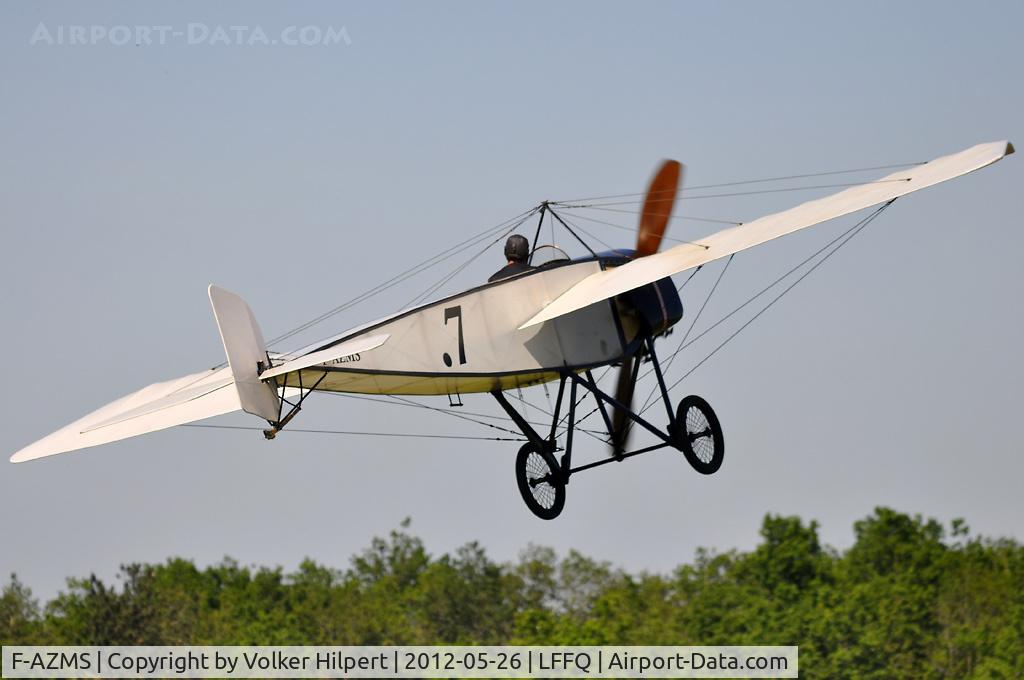 F-AZMS, Morane-Saulnier Type H13 Replica C/N SAMS 22.01, at lffq