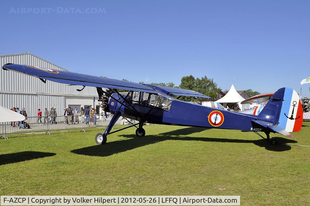 F-AZCP, Morane-Saulnier MS-502 Criquet C/N 320, at lffq