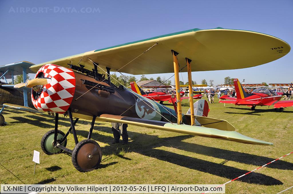 LX-NIE, 2011 Nieuport 28 C.1 Replica C/N 100, at lffq