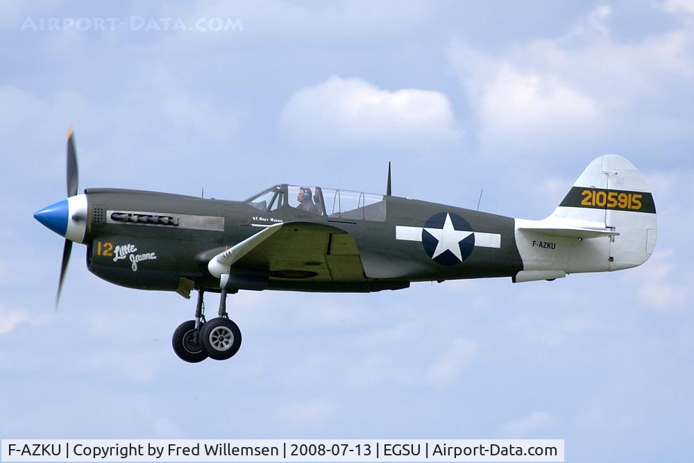 F-AZKU, 1942 Curtiss P-40N Warhawk C/N 29677, Flying Legends