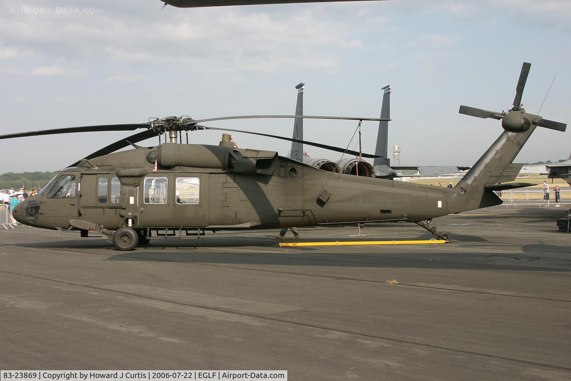 83-23869, 1983 Sikorsky UH-60A Black Hawk C/N 70694, 1-214 AVN, US Army